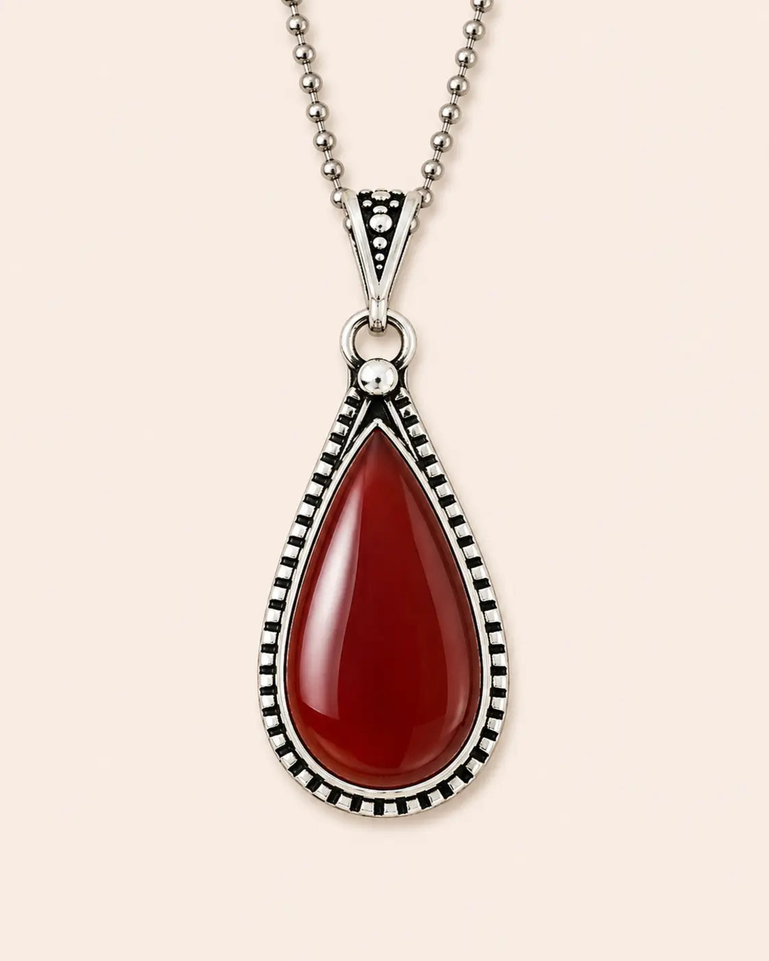 Tazzalt Necklace - Amazigh Silver Pendant Jewelry