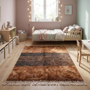 Berber Brown Beni Ourain Rug