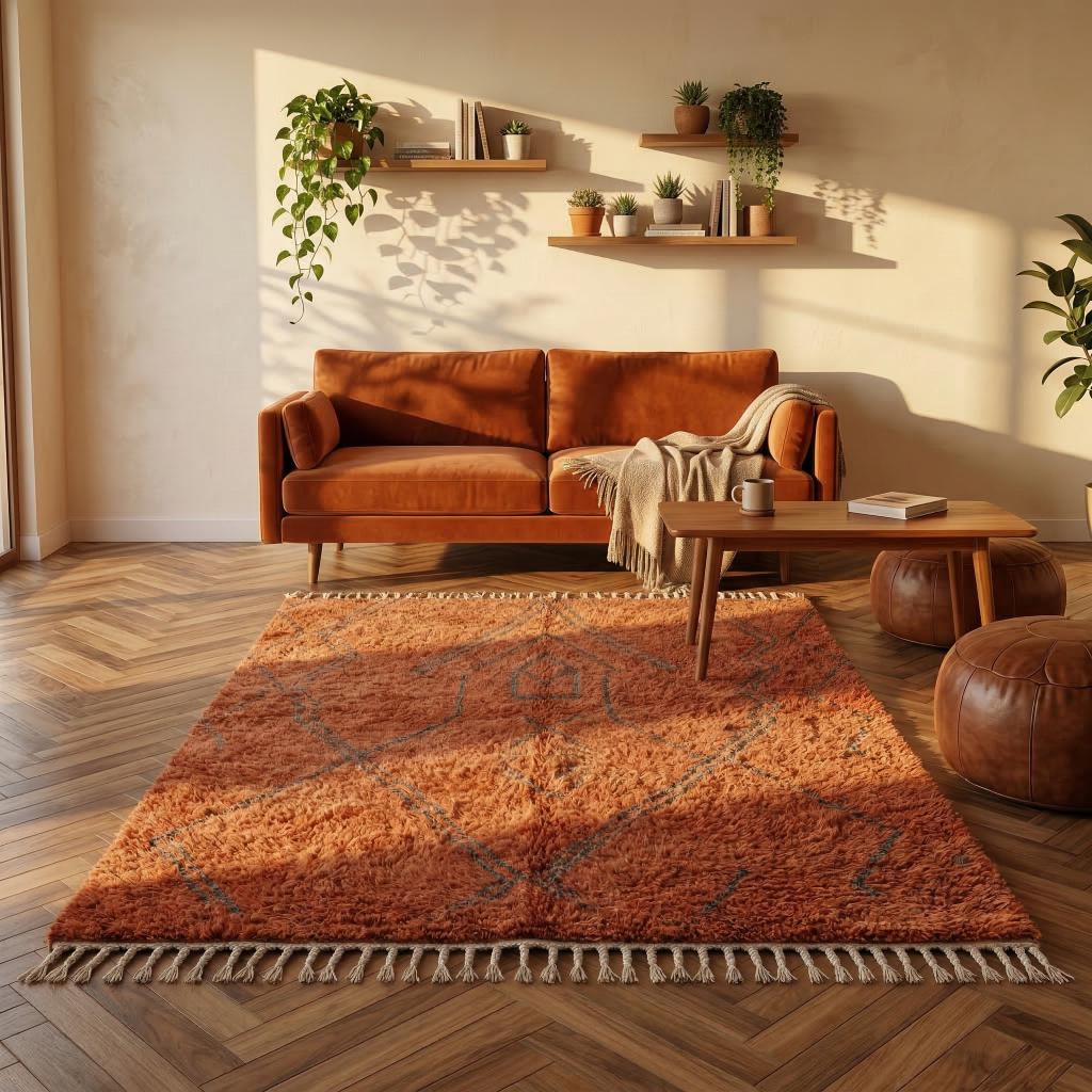 Berber Terracotta Rug