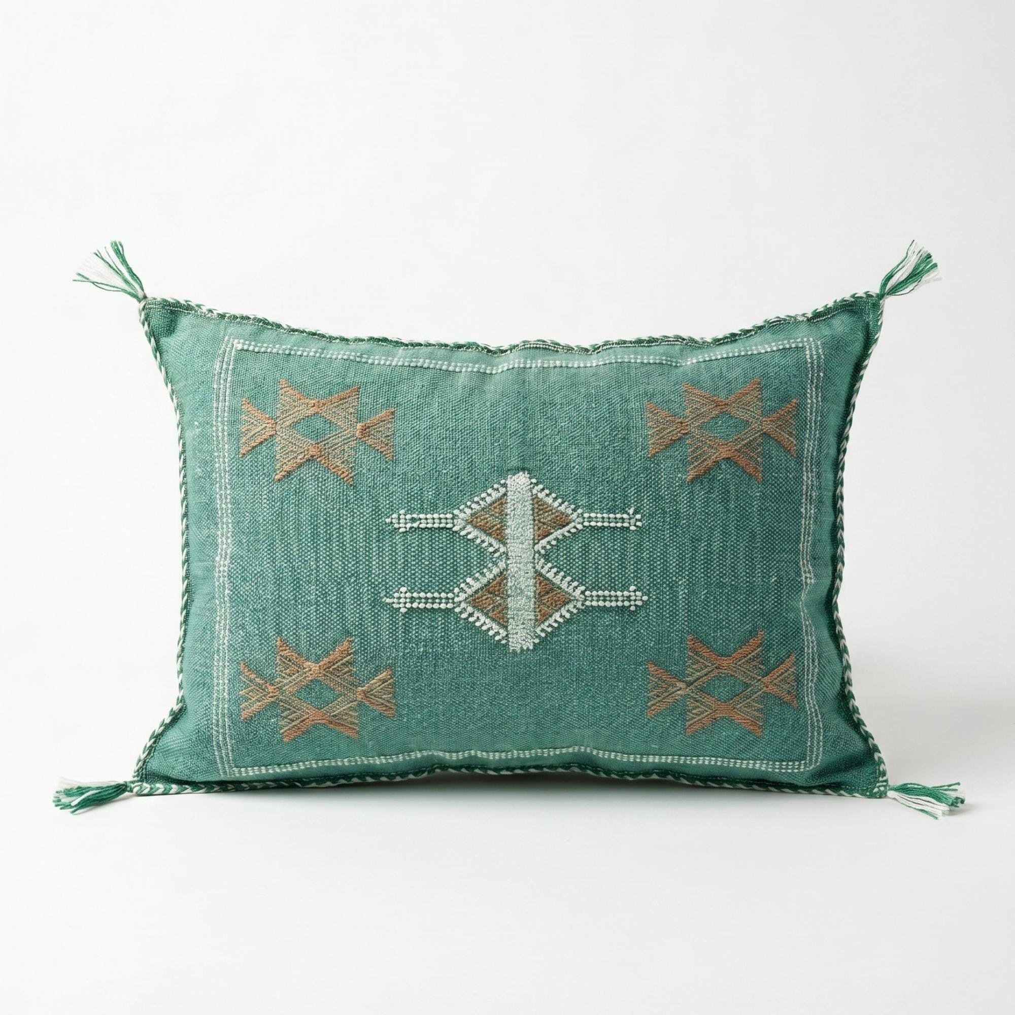 Amazigh Cactus Silk Pillow