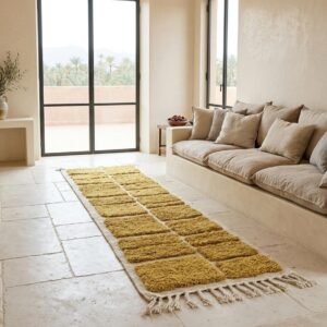 Berber Mustard Yellow Rug