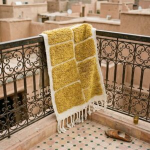 Berber Mustard Yellow Rug