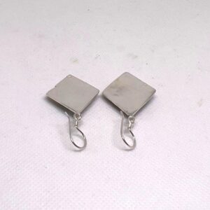 Tuareg Berber Sterling Silver Earrings: Dangle Handmade African Tribal Jewelry
