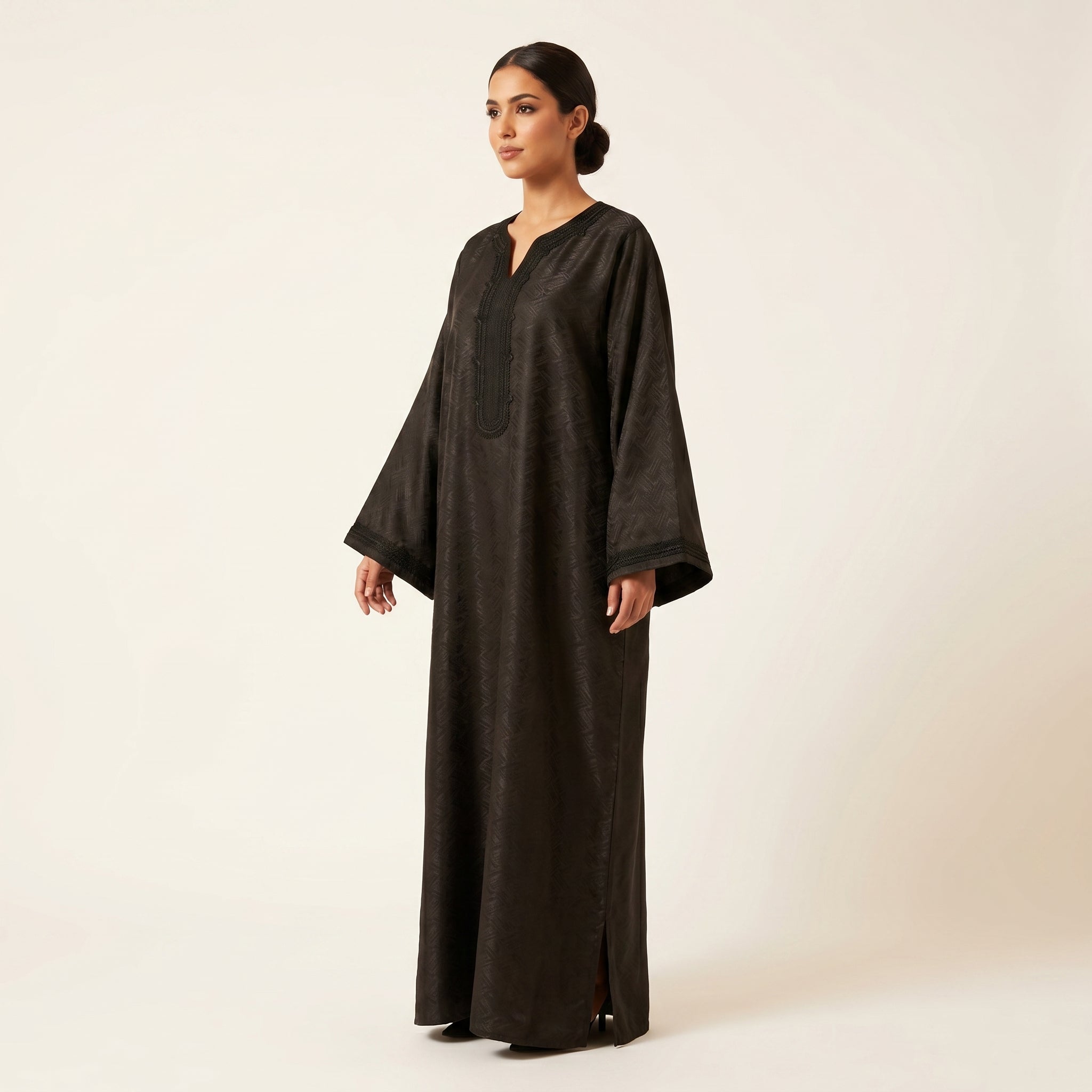 Kamkha Kaftan - Motif Occasion Wear