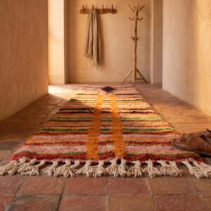 Berber Striped Boujaad Rug