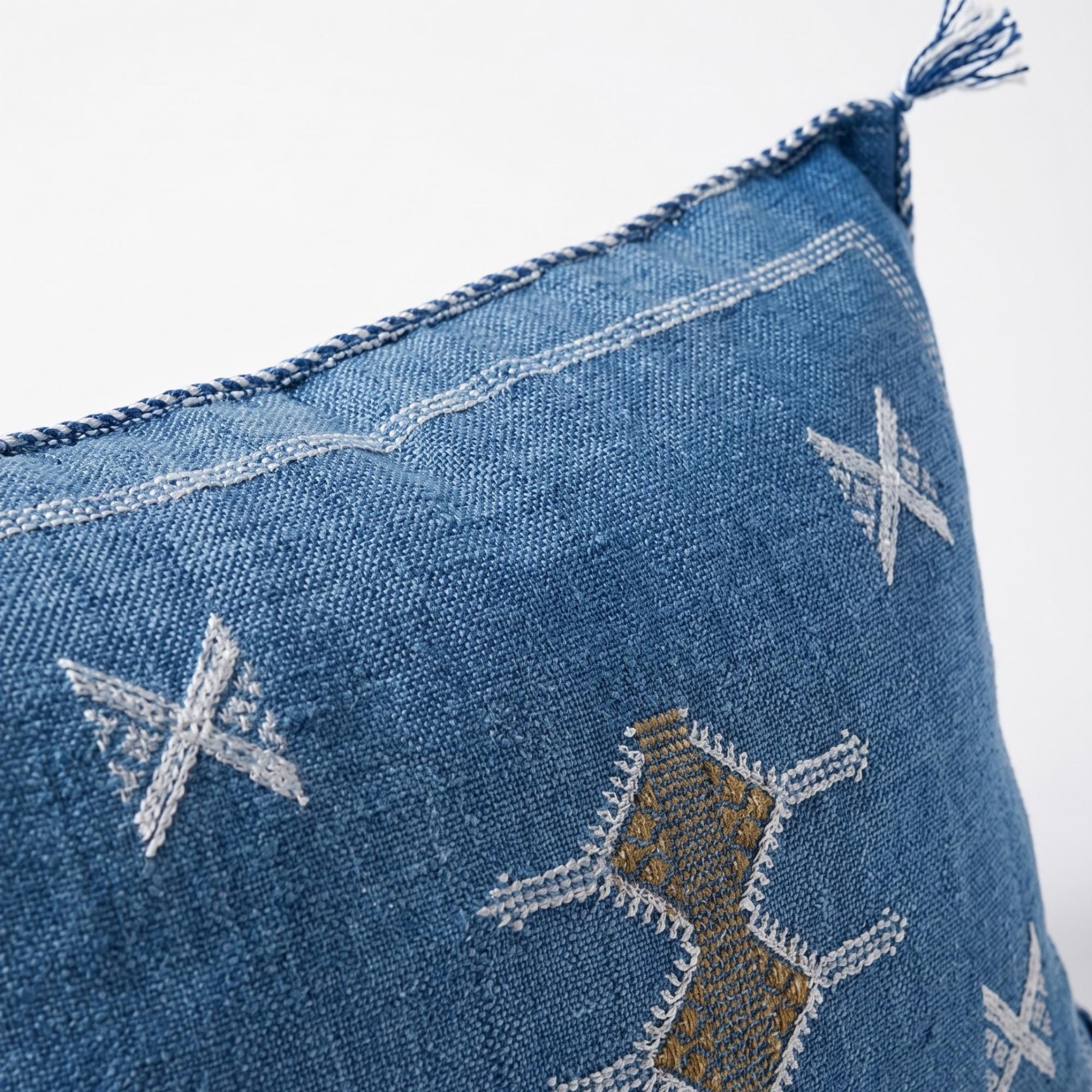 Amazigh Cactus Silk Pillow
