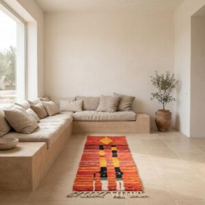 Berber Red Boujaad Rug
