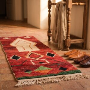 Berber Crimson Red Rug