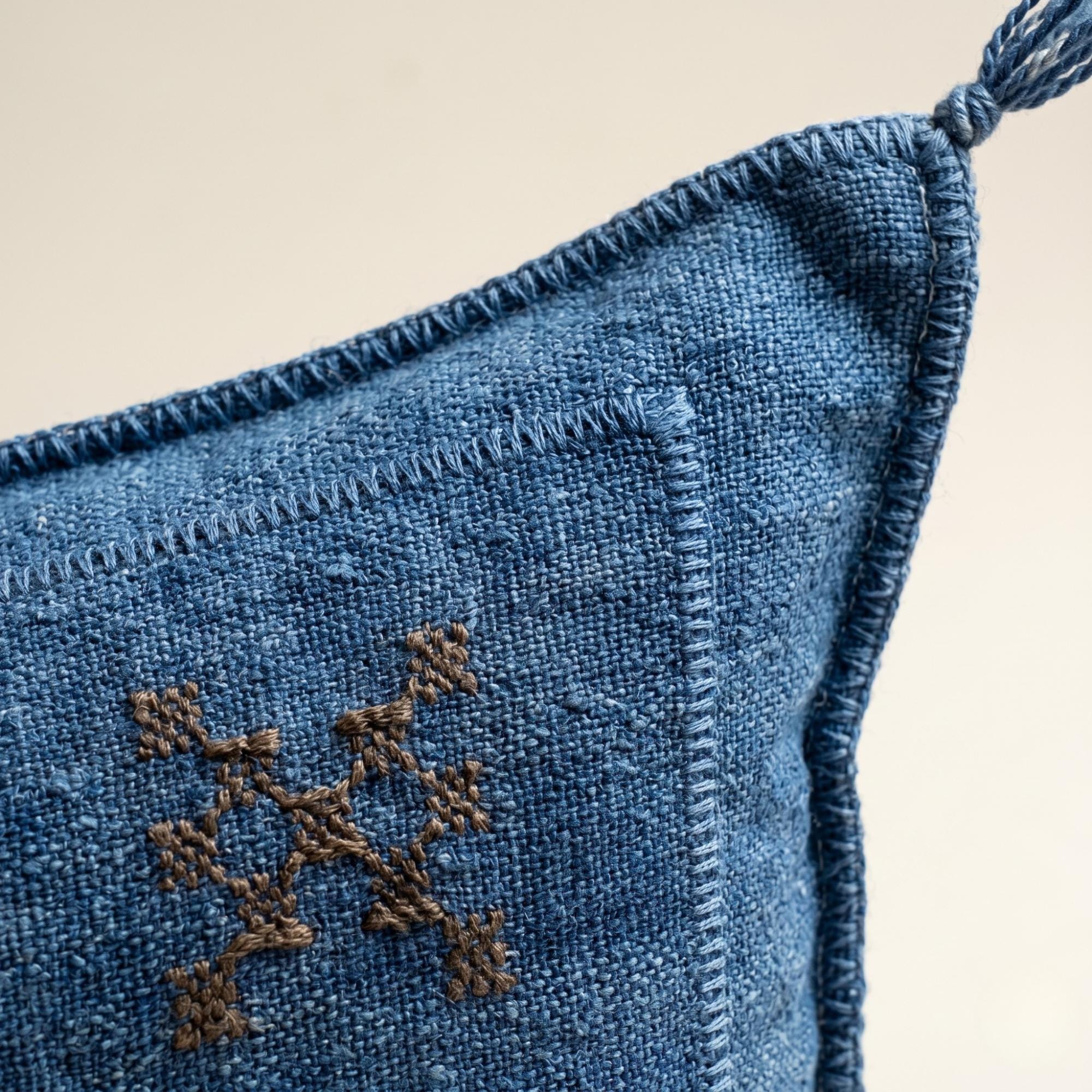 Amazigh Cactus Silk Pillow