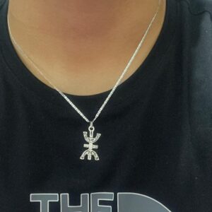 Amazigh Berber Sterling Silver Necklace: Tribal Jewelry