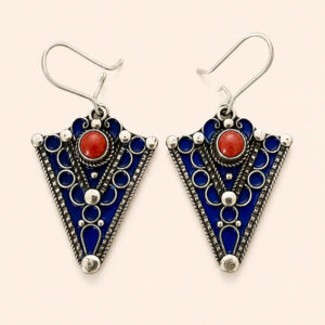 Kayssa Earrings - Amazigh Silver Heritage Jewelry