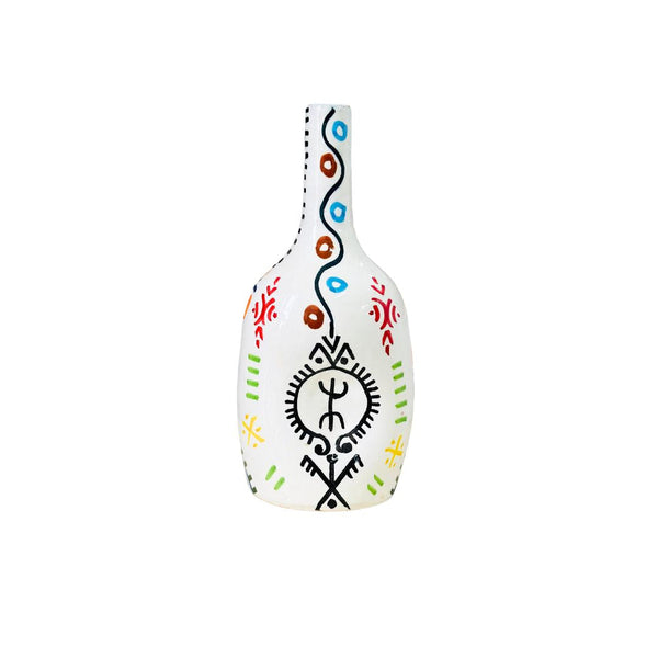 bouteille Vase - Amazigh Decorative Pottery