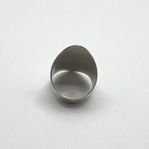 Handmade Sterling Silver Tuareg Ring: Tribal Engraved Boho Ethnic Jewelry (Size 8)