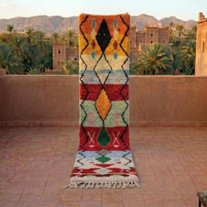 Amazigh Handwoven Multicolor Rug