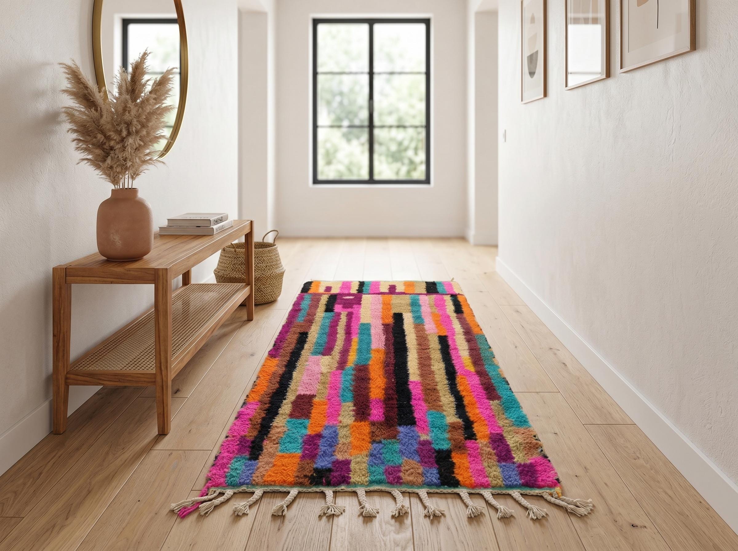Berber Colorful Boujaad Rug