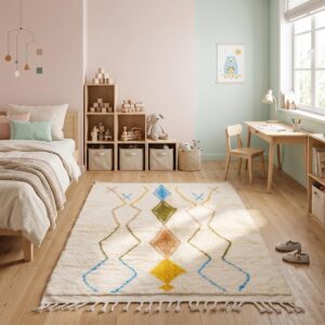 Berber Ivory Beni Ourain Rug