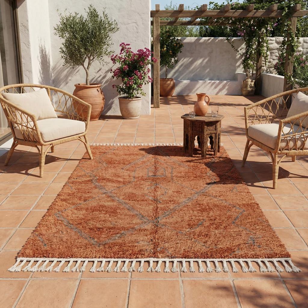 Berber Terracotta Rug