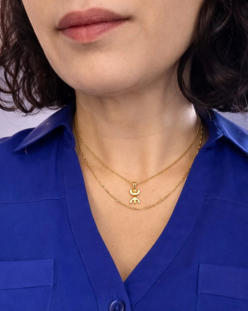 Amzay Necklace - Amazigh Silver Pendant Jewelry