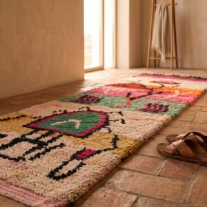 Berber Pink Boujaad Rug