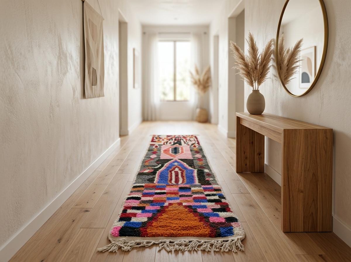 Berber Abstract Boujaad Rug