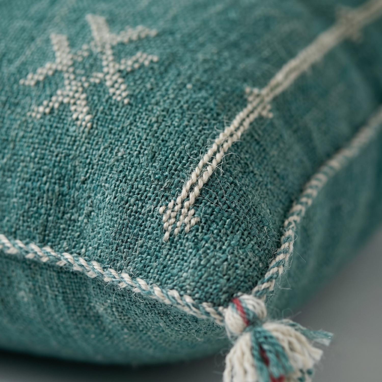 Berber Cactus Silk Handmade Sabra Cushion Cover Pillow