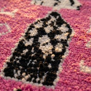 Berber Hot Pink Rug