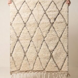 Berber Beni Ourain Rug 8x5 ft