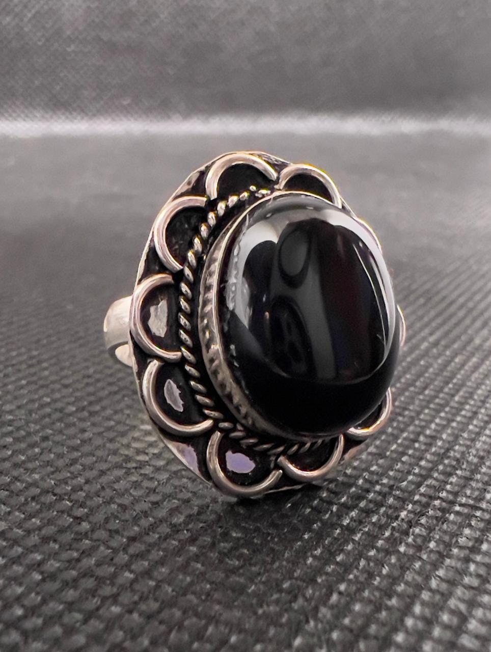 Sterling Silver Berber Ring: Red Agate, Tribal Boho Jewelry