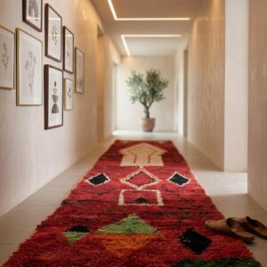 Berber Crimson Red Rug