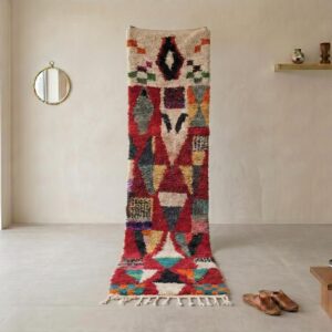 Berber Red Cream Rug