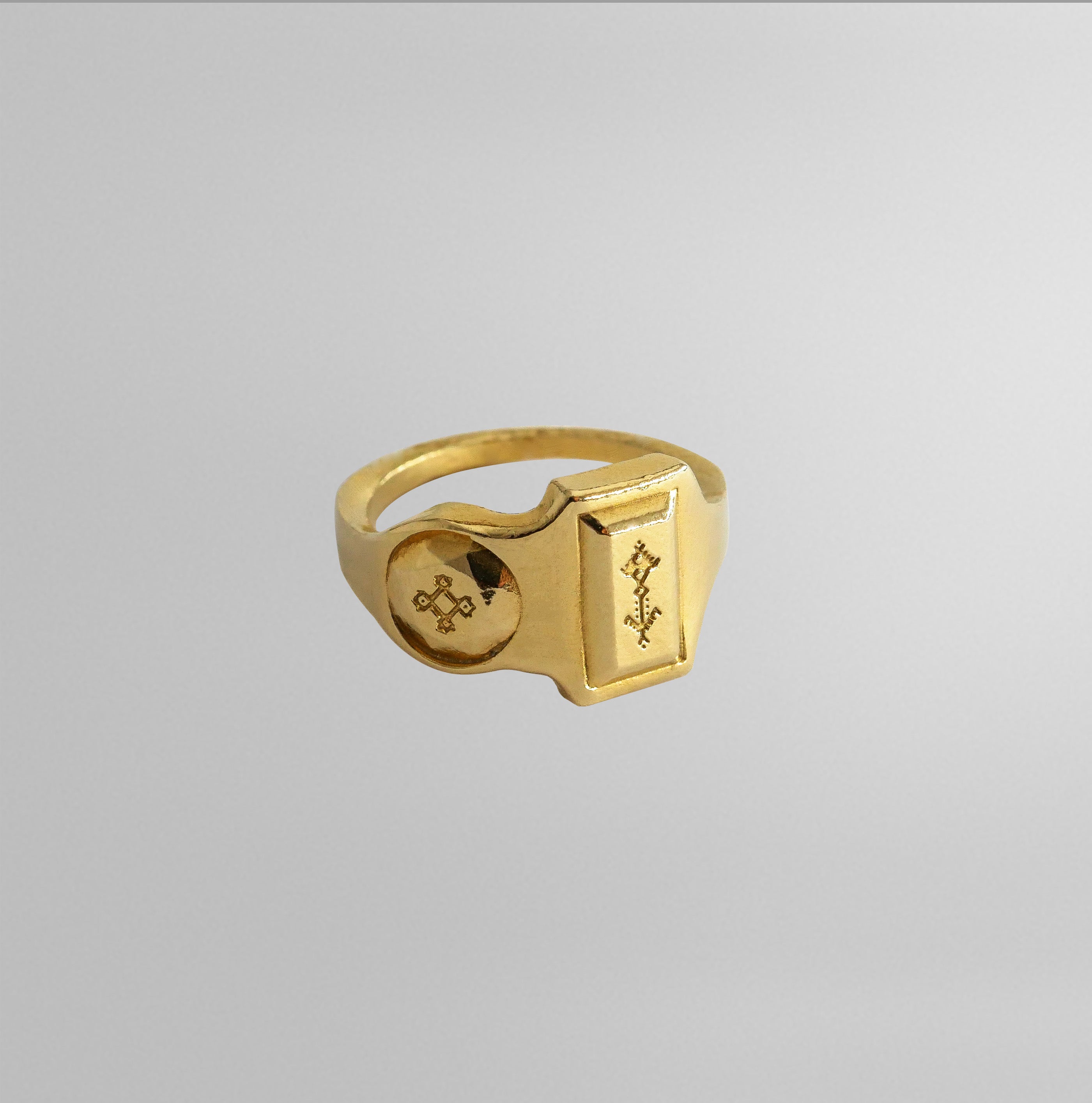 Fleurs de Figuier de Barbarie Ring - Amazigh Geometric Jewelry