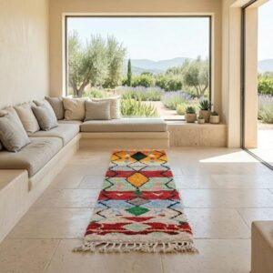 Amazigh Handwoven Multicolor Rug