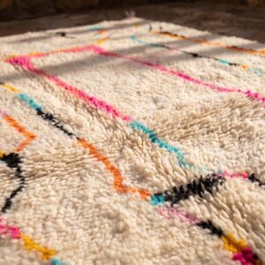 Berber Ivory Beni Ourain Rug