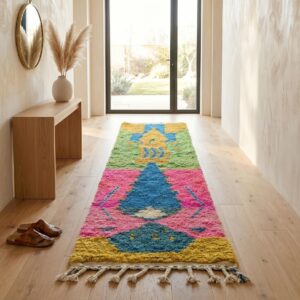 Berber Green Pink Rug