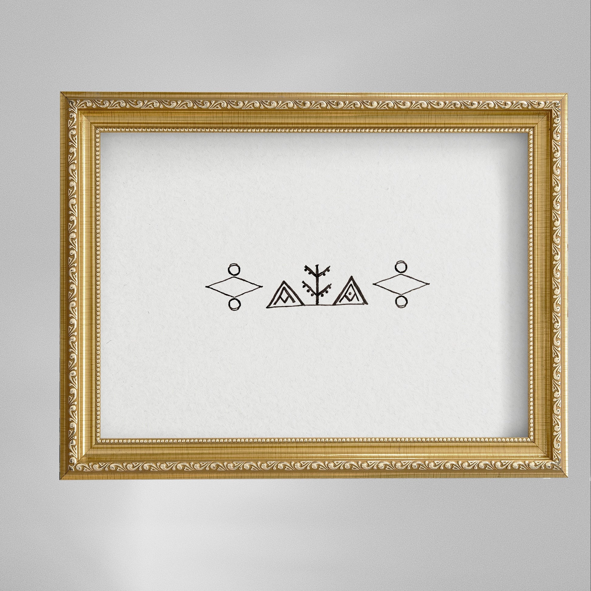 L'Olivier Ring - Amazigh Geometric Jewelry