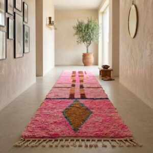 Berber Pink Boujaad Rug