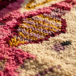 Amazigh Pink Runner Rug