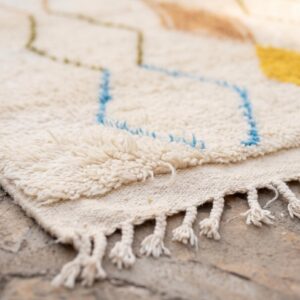 Berber Ivory Beni Ourain Rug