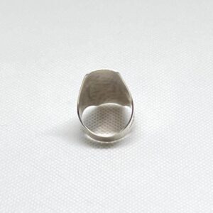 Vintage Engraved Sterling Silver Berber Ring: Tribal Jewelry, Size 8 US