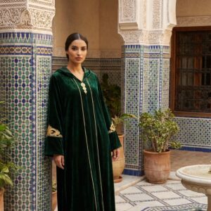 Velours Djellaba - Festive Amazigh Occasion Wear