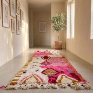 Amazigh Pink Runner Rug