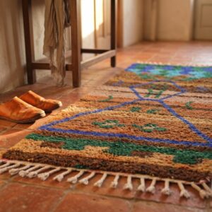 Berber Brown Runner Rug