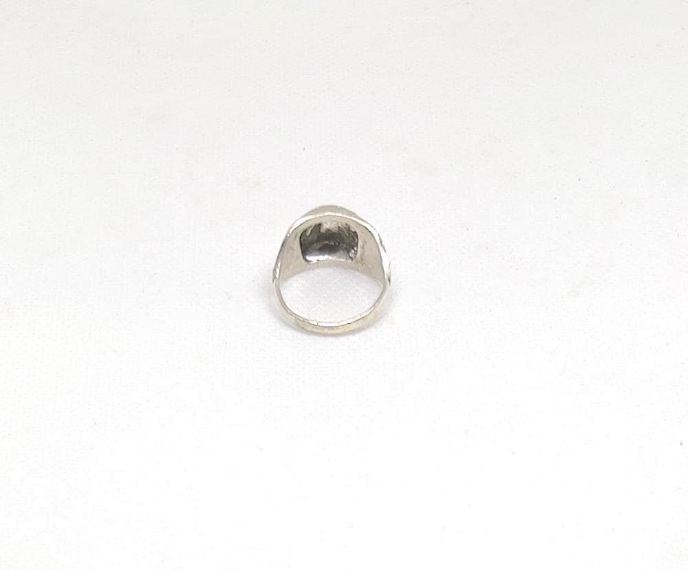 Handmade Berber Ring: Tribal Silver Boho Jewelry
