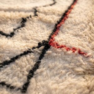 Berber Ivory Beni Ourain Rug