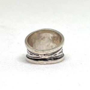 Handmade Sterling Silver Tuareg Ring: Berber Ethnic Tribal African Jewelry Size 7
