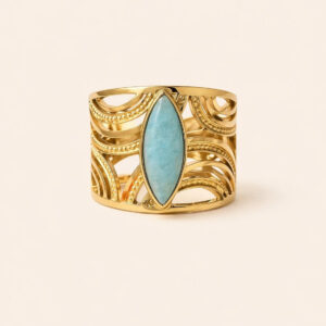 Amazigh Berber Ring – Salima Protective Geometric Band Design