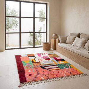 Berber Colorful Boujaad Rug