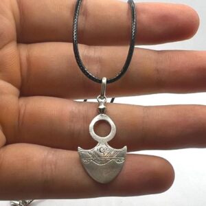 African Tuareg Cross Sterling Silver Pendant: African Croix du Sud Necklace