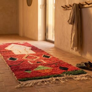 Berber Crimson Red Rug