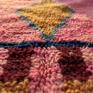 Berber Pink Boujaad Rug